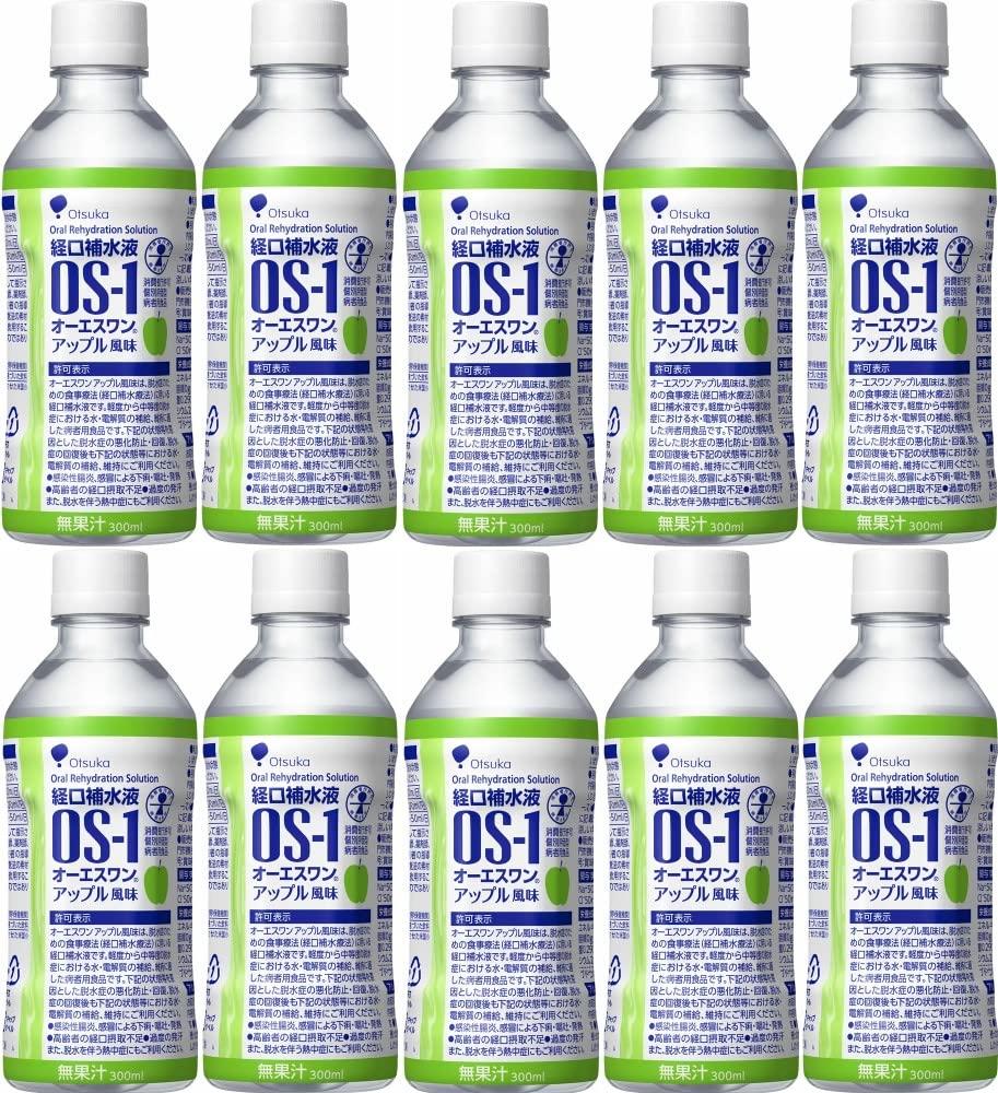 

Otsuka Pharmaceutical Factory Раствор для пероральной регидратации Яблочный вкус Пластиковая бутылка 300 мл OS-1 (10 бутылок)