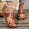 Summer Women's Flip Flops Women's Wedge Sandals Able and Casual Versatile Women's Slippers Ladies Beach Sandals