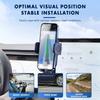 Screen Base Car Phone Holder Mount For Hyundai Tucson 2025 Central Control Dashboard Phone Holder Stand GPS Interior Accessories
