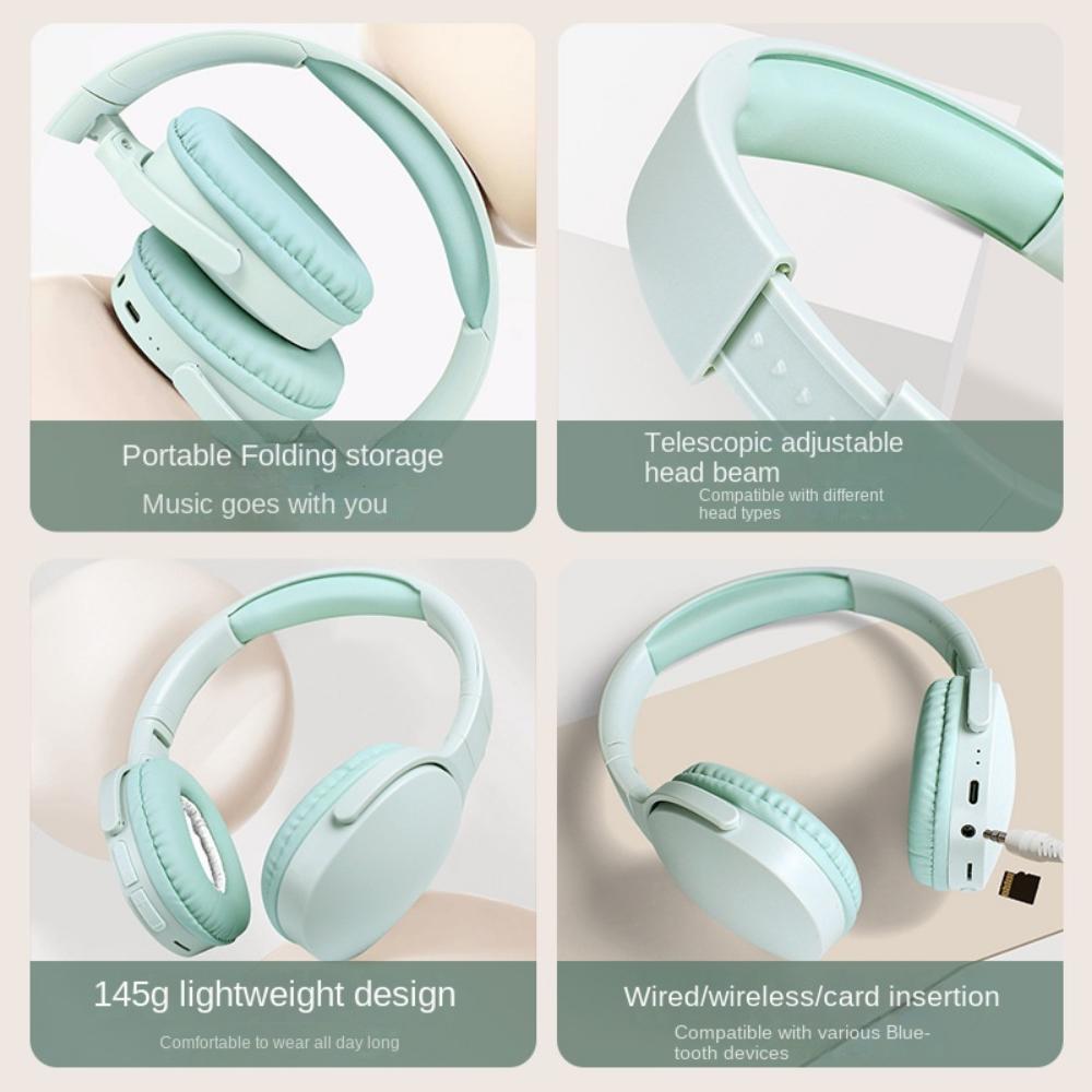 ABS Bluetooth Headsets Noise Reduction Stereo Headphone Wireless Bluetooth Headphones  Cell Phone