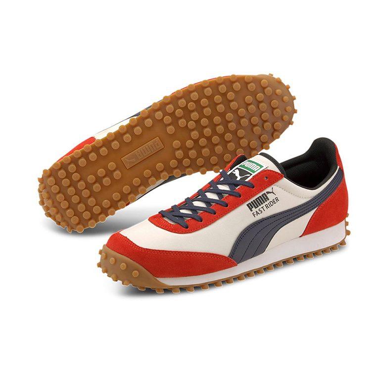 Puma Fast Rider Bianco Rosso 371601-08