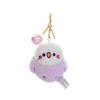 Bag Charm Bird Pendant Cute Animal Parrot Stuffed Toy Birthday Gift Chirping Plush Toy  School Bags