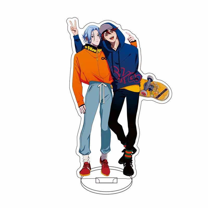 Anime Sk8 The Acrylic Stand Model Figure Cosplay Plate Holder Topper Fans Christmas Desk Decor Plate Gift