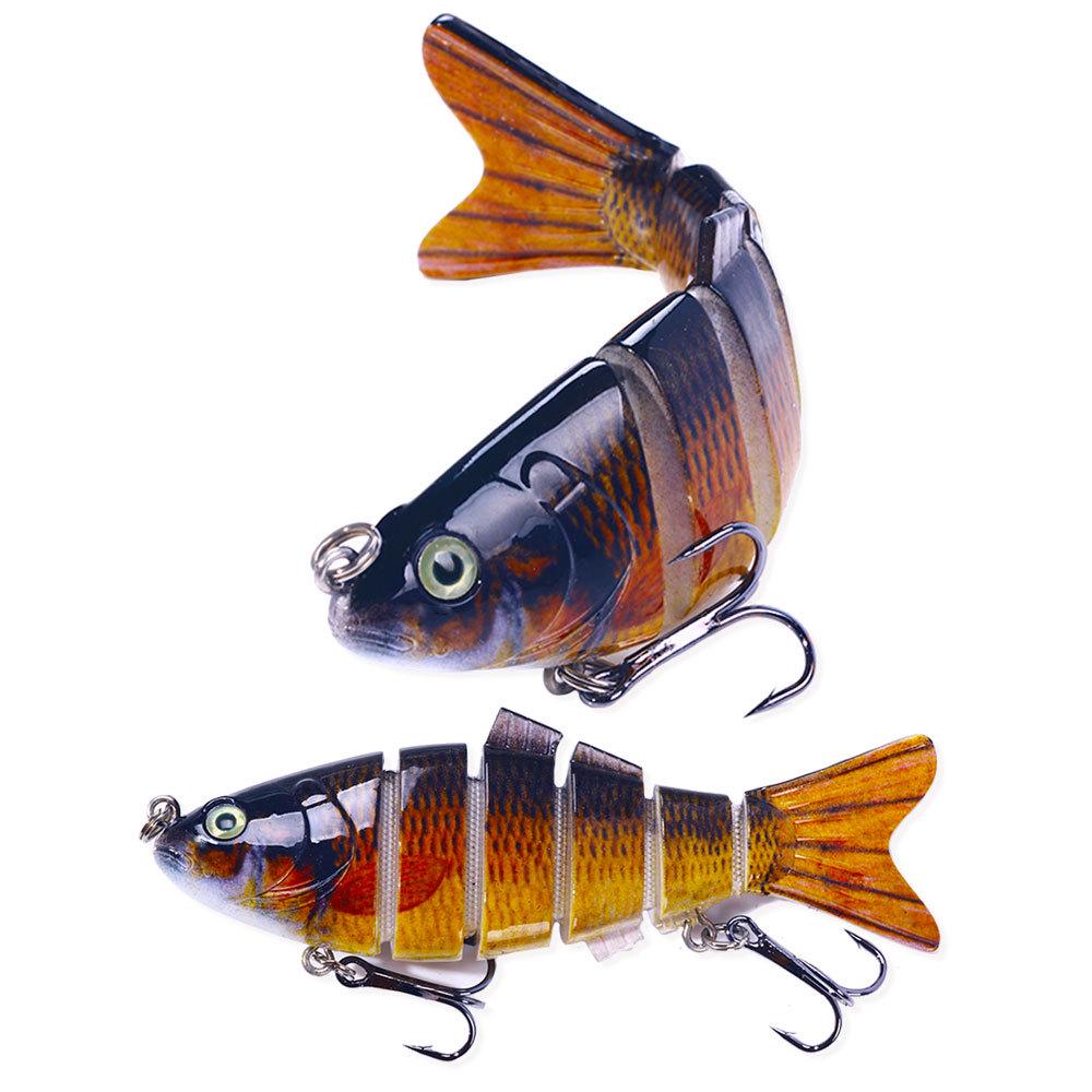 10-Color 10cm 18.2g Six-Section Hard Bait Lure for Sea Fishing