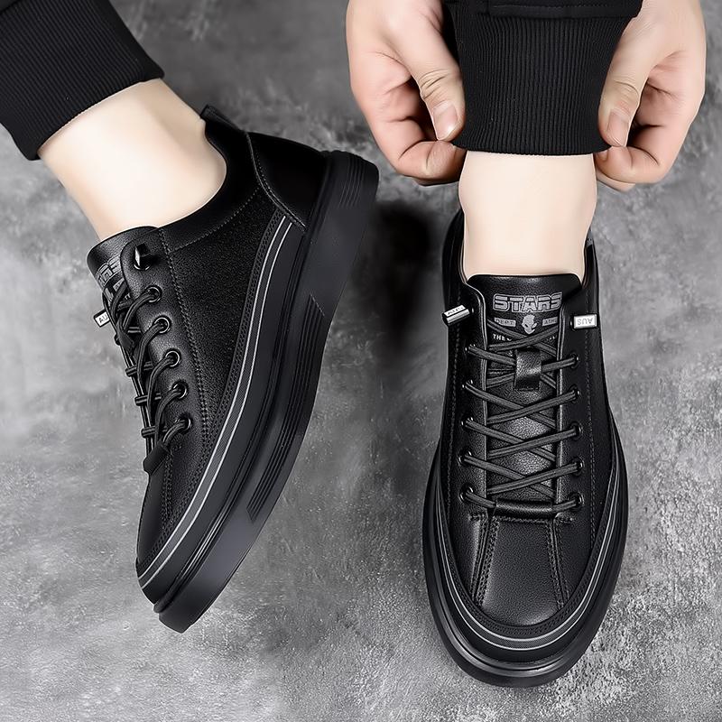 FashionHigh Quality Men's Comfortable Casual Shoes, Small White Shoes Fashionable New Outdoor Hollow Out Breathable Trend Board Shoes