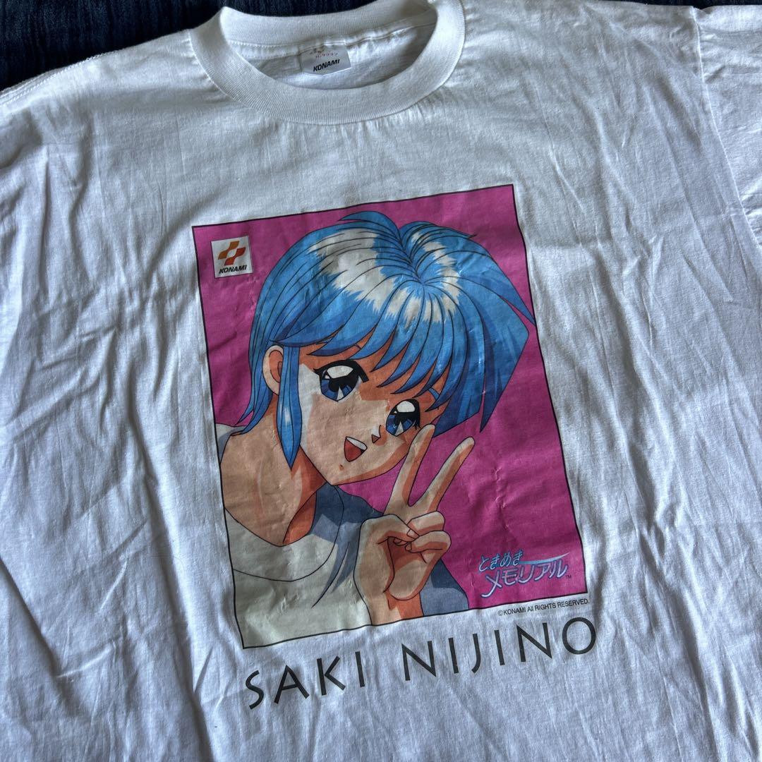 

[USED] 90s Tokimeki Memorial Saki Nijino T-shirt Masaki Suda