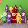 Kuschelige Teletubbies Dipsy Po Tinky Winky Laa-laa Plüschtier Stehpuppe Kind Weihnachtsgeschenk