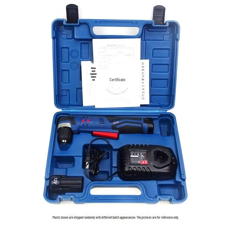 Dongcheng DCJZ14-10 Cordless Right Angle Drill Screwdriver CN plug (adapter included)
