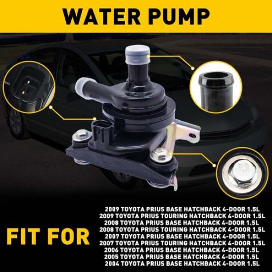 Electric Inverter Water Pump 04000-32528 G9020-47031 For 04-09 Toyota Prius 15L