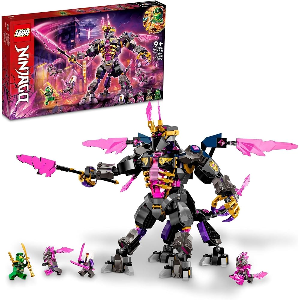 Конструктор LEGO Ninjago Кристальный Король 71772 Игрушка для Мальчиков от 9 лет Рождественский Подарок