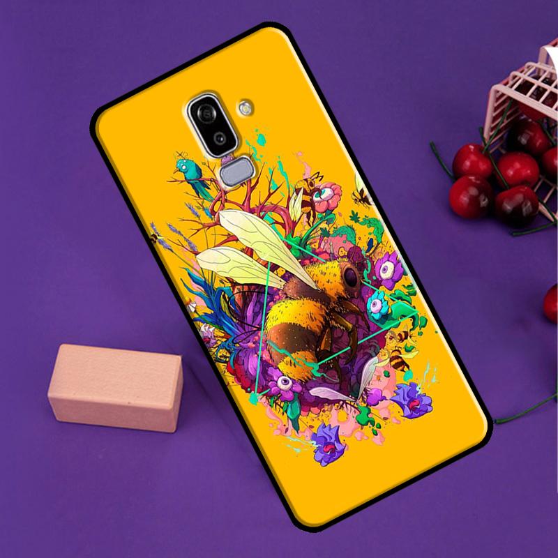 Bee Art For Samsung Galaxy M06 M31 M11 M13 M53 M12 M32 M52 M35 M55 M15 M14 M34 M54 M16 M36 M56 Case