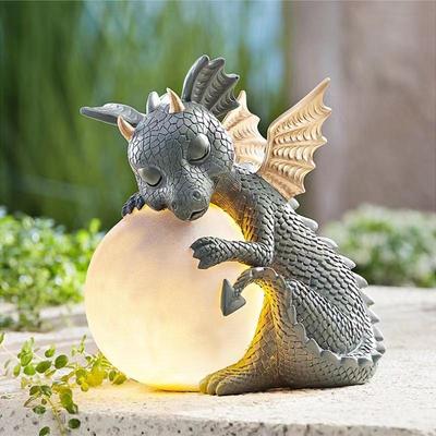Die Laternen-Drachen-Beleuchtung Dekorative Artikel und Wohndesign Drachen-Set Ist Künstlerisch und Niedlich