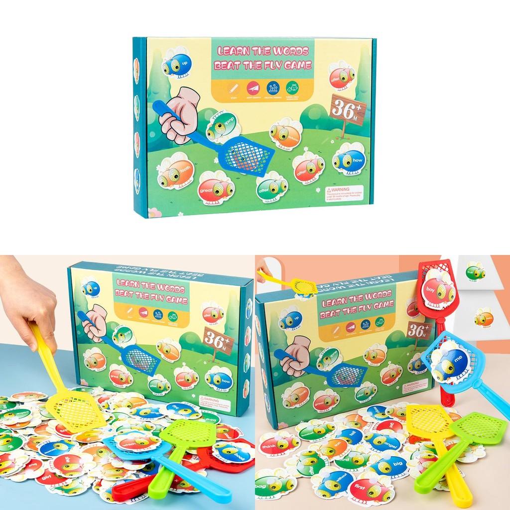 Kids Brain Development Set Toy With Fly Swatting Game For Skills Concentration