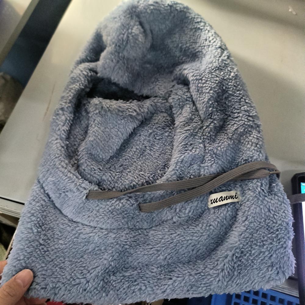 Warm Polyester Winter Hat Winter Warmer Full Face Ski Mask Caps Windproof Balaclava for Women Man