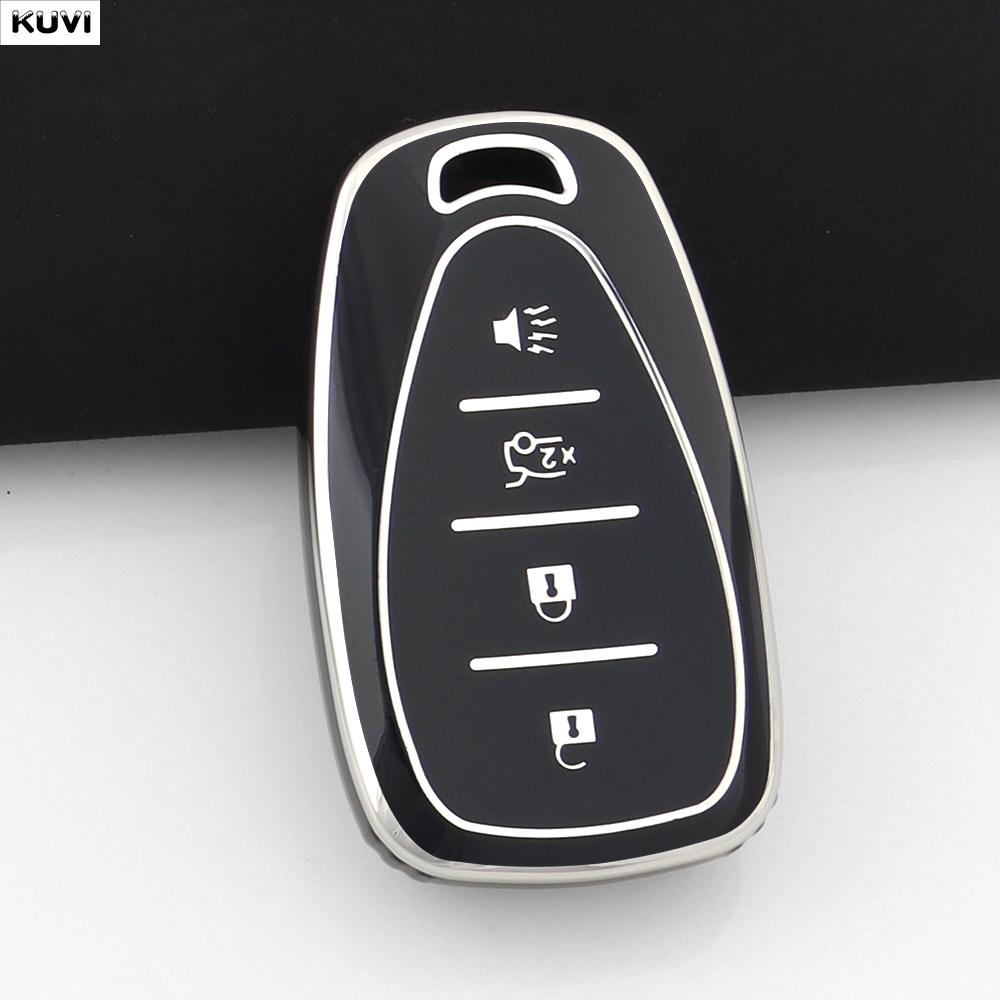 4 5 Buttons Tpu Car Key Case Cover For Chevrolet Chevy Malibu Camaro Cruze Traverse Spark Equinox Sonic Volt Bolt Accessories