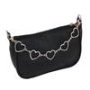 5Pcs Fashionable Purse Chain Set Unique Bag Chain Metal Bag Straps Alloy Texture Handbag Chain Suitable for Bag Handbag
