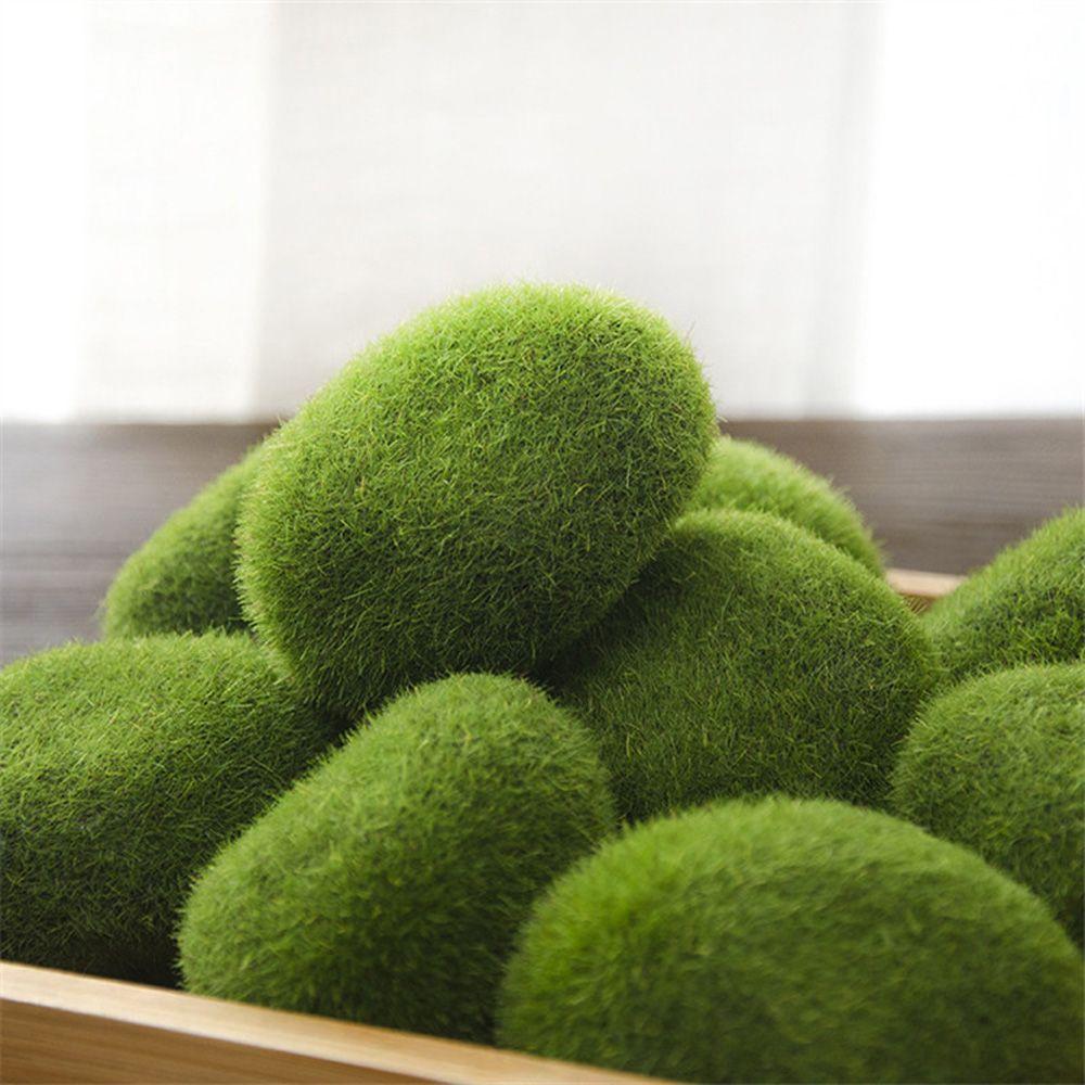 Fake Landscape Stone Lawn Greenery Artificial Moss Plants Decor Floor Adornments Garden Decoration