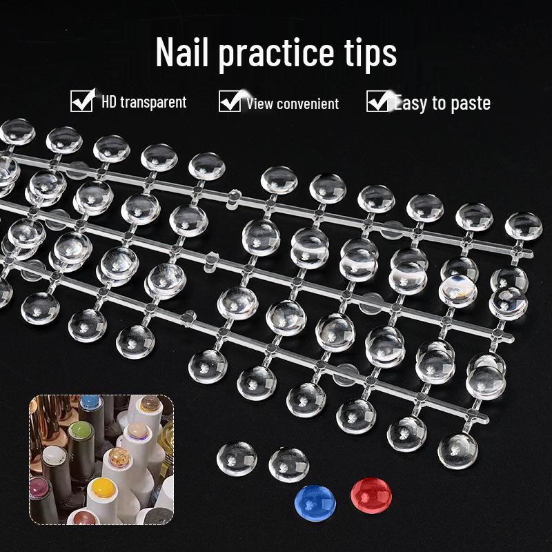 Nail Tips Color Chart Gel Polish Display Board