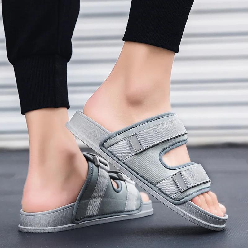 Letní pantofle Pánské módní sandály pro muže Venkovní Vnitřní Lehké síťované boty Prodyšné Horký prodej Nové Ležérní Pánské