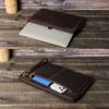 Genuine Leather Laptop Sleeve Case For Macbook Air M1 M2 M3 M4 Pro 13 14 15 16 Inch Briefcase Dell HP Computer Cover Bag For Men