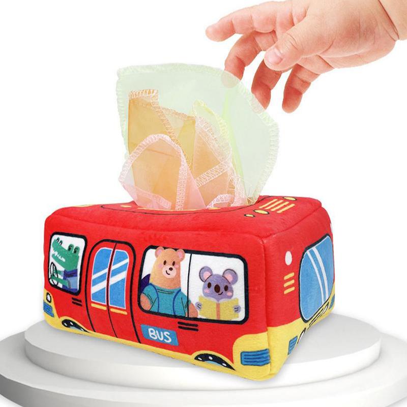 Baby Carrot Harvest Game Montessori Toy Pull Turnip Toddler Motor Skills Training Tissue Box Toys For Children