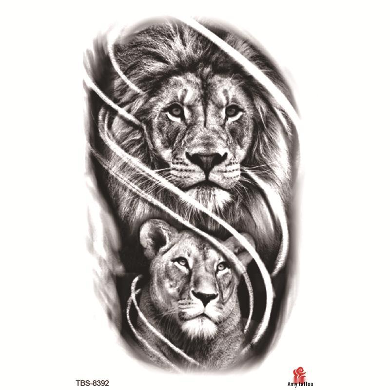 Set mic de tatuaje autocolante totem și simbol impermeabile pentru antebraț