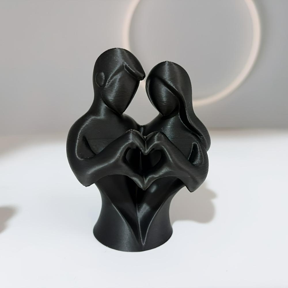 Statua Amore Statua Astratta Ornamento, Tema Amore Ornamento Commemorativo Amore, Scultura Abbraccio Decorazione Desktop Casa