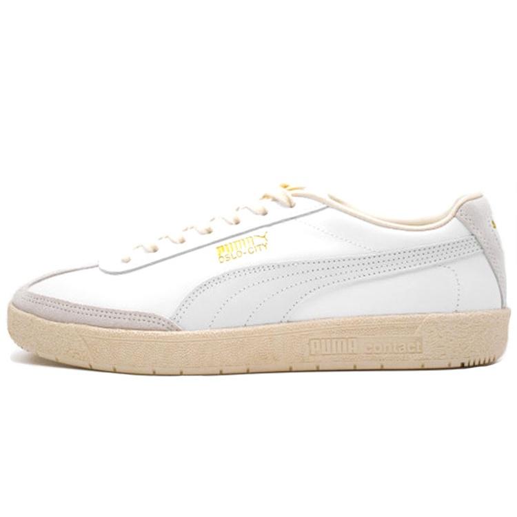 PUMA Oslo-City Luxe  White Grey Violet  Men s 374086-01 EU 35.5