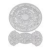 Christmas Round Garland Frame Cutting Dies Metal Stencil DIY Scrapbooking Album Paper Card Embossing Craft Decor Art Die Cut