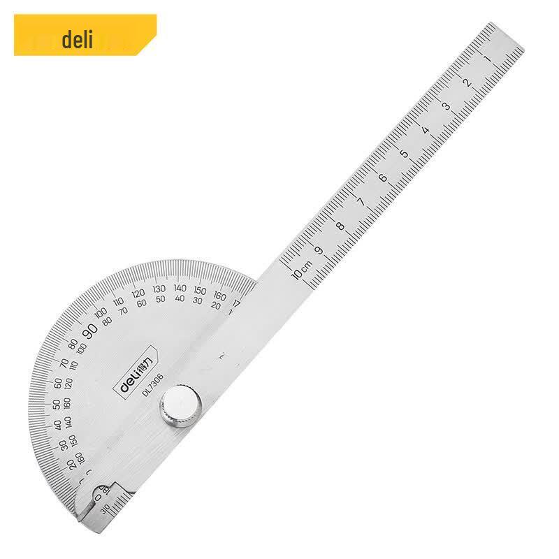 Deli 180 Degree Protractor