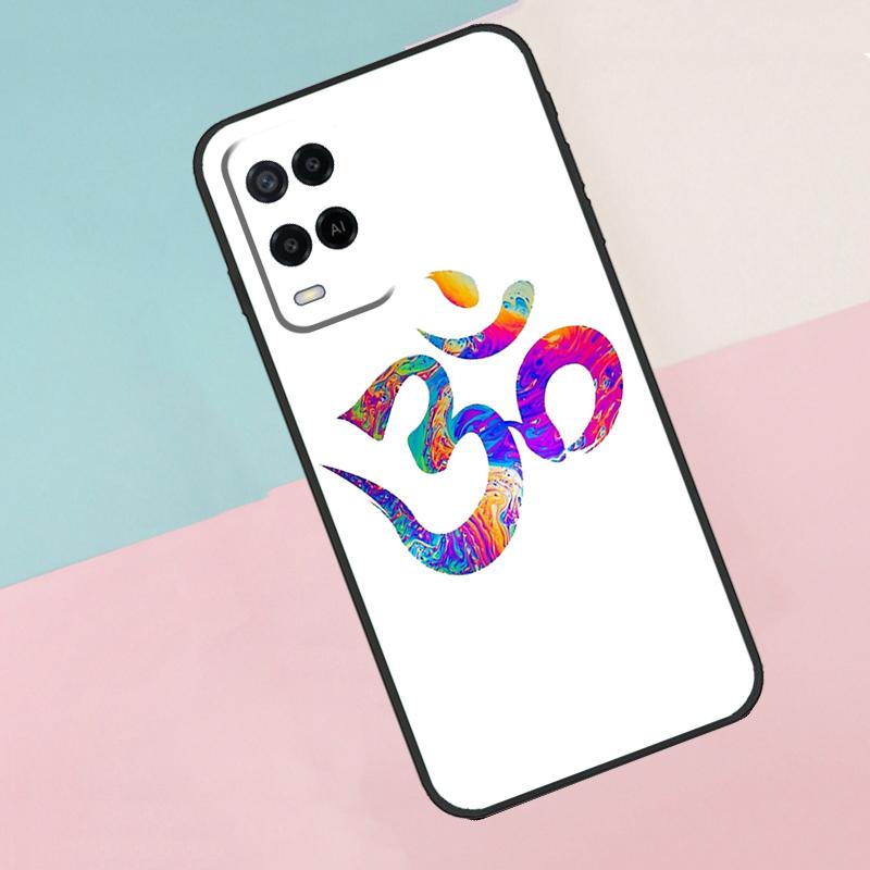 OM Yoga GOA Zen Symbol For Oppo A18 A38 A78 A98 A96 A58 A17 A77 A80 A40 A60 A16 A76 A74 A94 A54 A15 A57S Phone Case