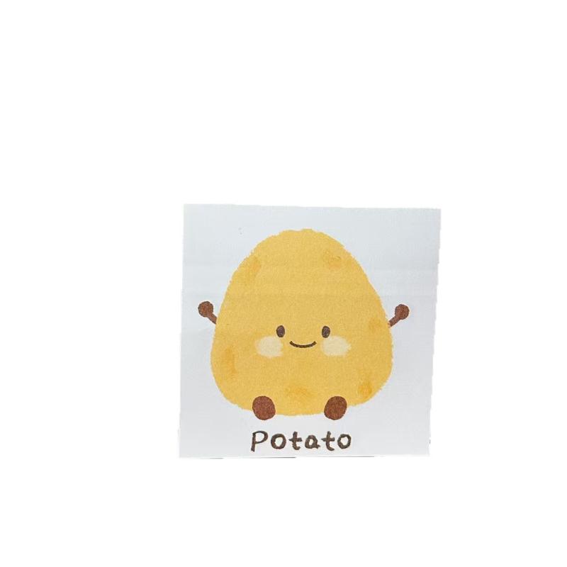 Gift Cartoon Expression Thickened Paper Sticky Leaking Students High Looking Creative Supplies Notepad Kawai Stationery Lovely