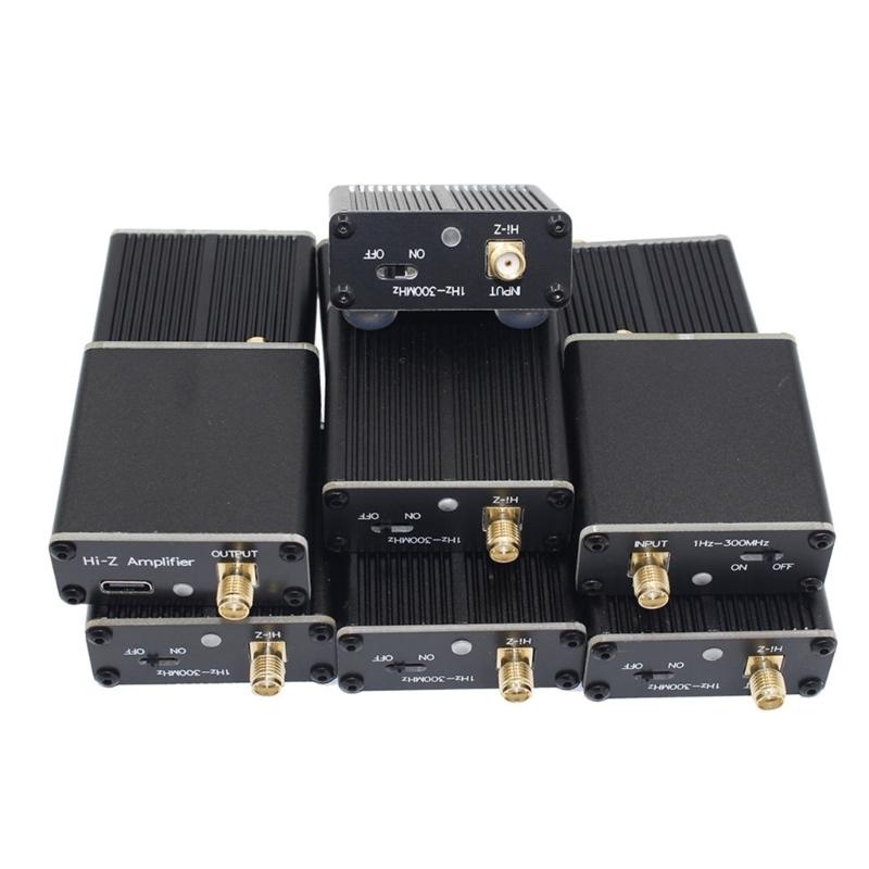 Upgraded Receiver withDonut SW MW Mini Loop Antenna High Impedance Amplifier Kit 300MHz Bandwidth Clearer Singals