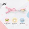 Alphabet Chew Toys A-Letter Dog Toy with Braided Rope, Tug of War Pet Boredom Gum Friendly Toy, Puppy Teeth Cleaning for Small Medium Breed Dogs