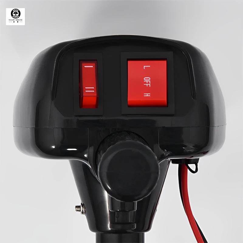 SOLAR MARINE 28LBS DC12V for Inflatable Fishing Kayak Surfing Boat Removable Electric Outboard Motor Trolling Engine Accessories