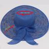Summer Women Big Brim Straw Bow Hat Sun Fashion Wide Brim Floppy Panama Cap Outdoor Foldable Uv Protect Travel Femme Beach Hats