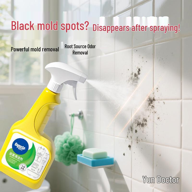 Powerful Bathroom Tile & Toilet Cleaner - Descaler & Stain Remover for Rust, Water Stains, and Yellowing.