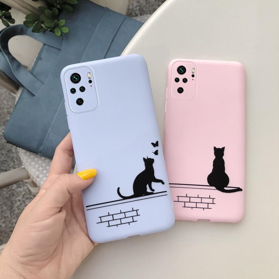 For Xiaomi Redmi Note 10 Case Silicone Soft TPU Cactus Cartoon Cute Cover for Redmi Note10 10 Pro Max Phone Cases Note 10s Coque
