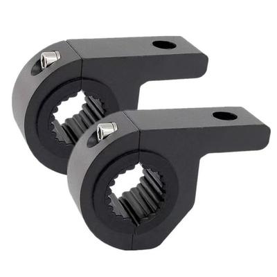 XSAJU Motorcycle Stay, Universal Set of 2, Hole 0.4 Inches (10 Mm), Mounting Stay,