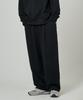TRADCLUB Basic Single-Pleat Brushed Sweatshirt Wide Pants