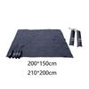 Telo Base Impermeabile Oxford Tappetino Multiuso da Campeggio Telo Robusto per Base Tenda Coperta da Picnic Tettoia Solare Attrezzatura da Esterno