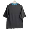 ACNE STUDIOS Black x Blue Face Patch T-Shirt tops M blackUsed
