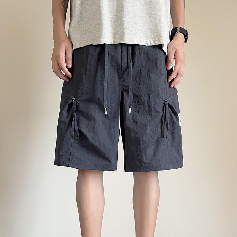 Fengxun Men s Loose Fit Summer Casual Workwear Shorts 2XL