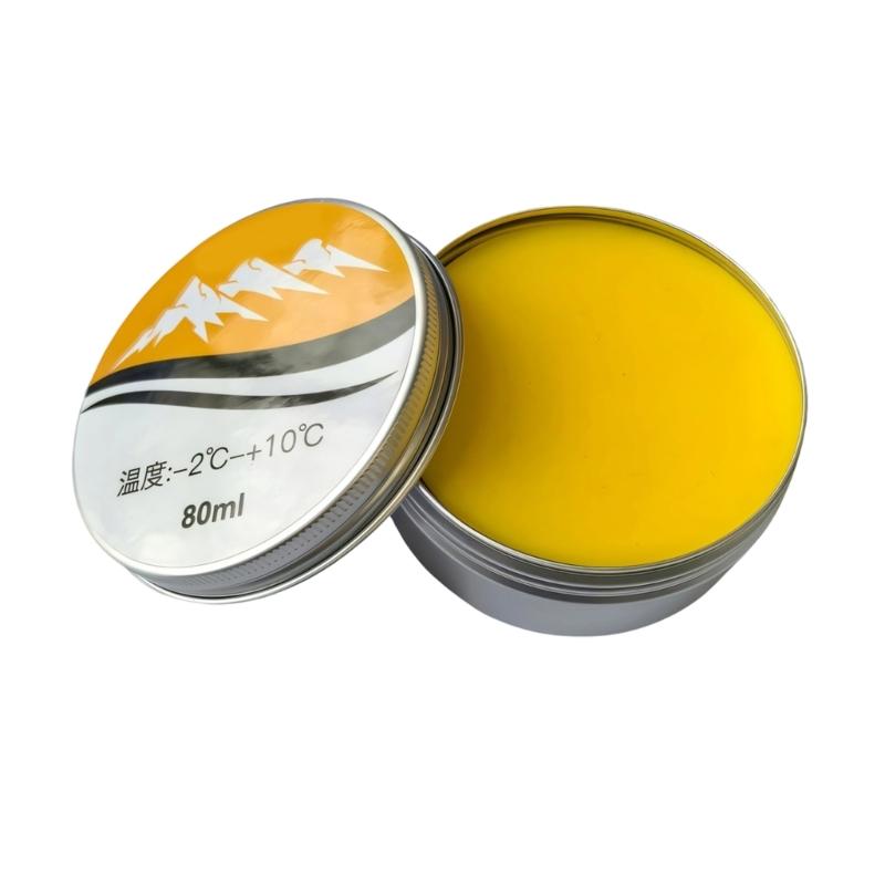 Universal Skateboard Wax Reduce Frictions Snowboard Maintenance Wax Full temperature Increase Speed wax for Low temperatu жёлтый