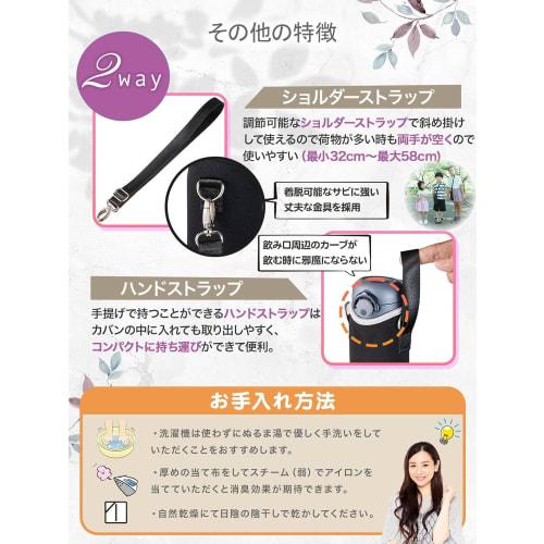 BottlePit Water Bottle Cover for 500ml with Shoulder Strap (Mint)