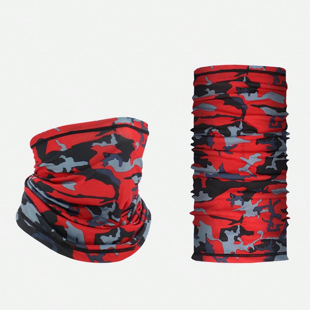 Outdoor Bergsteiger Schal Winddicht Atmungsaktiv Sommer Taktisches Bandana Radfahren Jagd Angeln Gesichtsmaske Sport Halswärmer