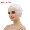 Silk Cotton Sunshade Headscarf With Adjustable Fit And Rhinestone Decor For Summer And Winter Fashion