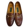 COLE HAAN Horsebit leather loafers Brown leather Women Used