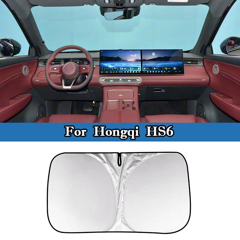 Per Hongqi H5 H6 H9 HS5 E-HS9 HQ9 HS3 HS7 Copertura Parasole per Parabrezza Auto Parasole Finestrino Anteriore Accessori Interni Protezione UV