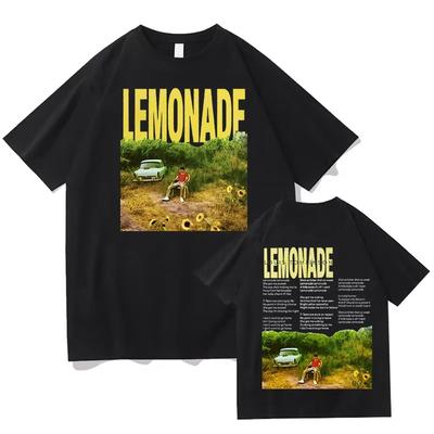 Louis Tomlinson Lemonade Journey Product Heren Dames T-shirt Retro 2025 Zomer Casual Mode Los Katoen Bedrukt T-shirt
